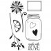Hero Arts Love Jar stamp set